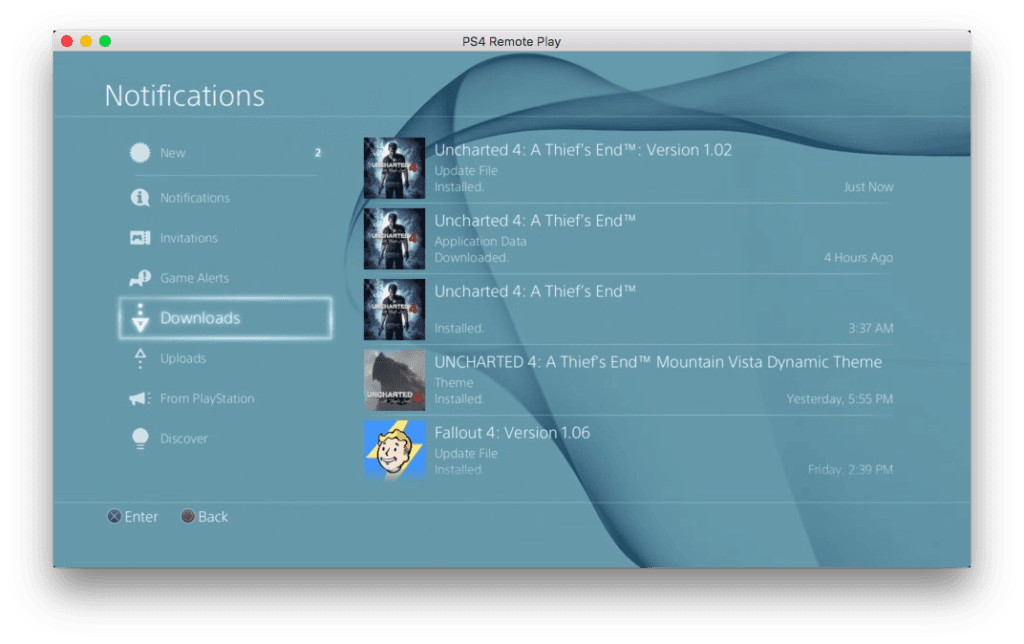 Uncharted update 1.02