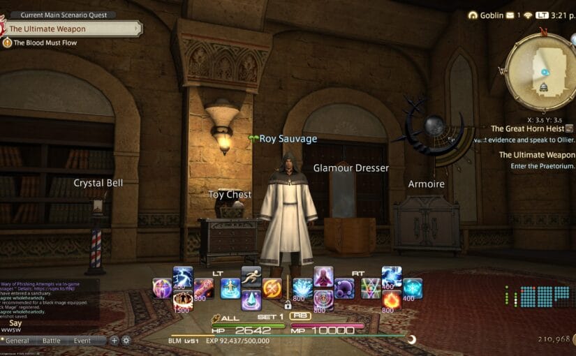 The journey back To EORZEA (1/?)